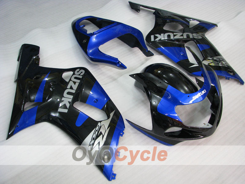 Kit de carenado de inyección para GSX R750 00-03 - Azul, Negro - Estilo de fábrica #OYO87905152 Imagen principal del producto