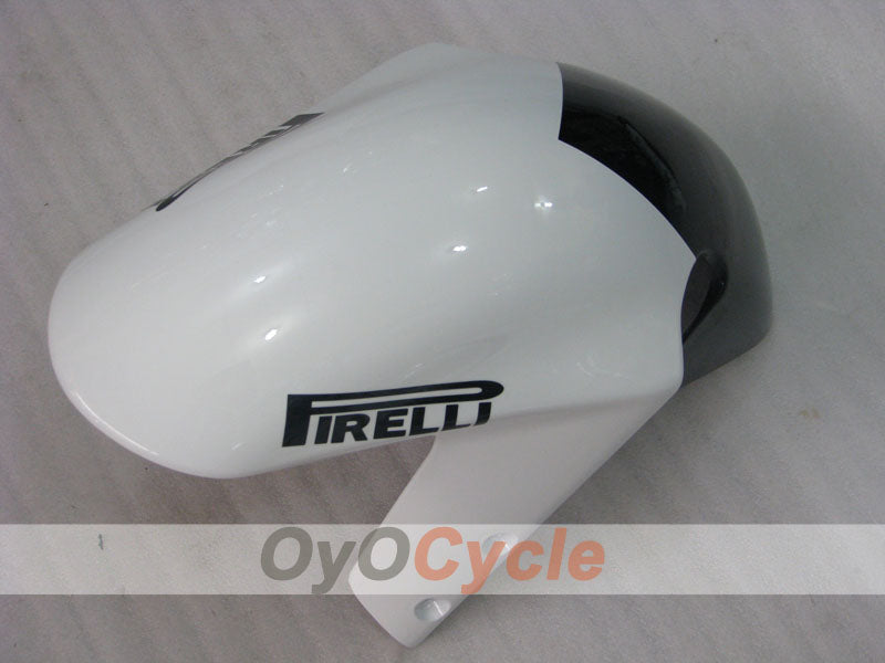 Kit de carenado por inyección para GSX R750 00-03 - Blanco, Negro - Corona #OYO87901023