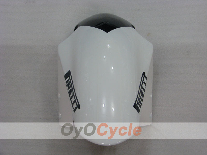 Kit de carenado por inyección para GSX R750 00-03 - Blanco, Negro - Corona #OYO87901023