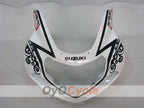Kit de carenado por inyección para GSX R750 00-03 - Blanco, Negro - Corona #OYO87901023