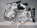 Kit de carenado por inyección para GSX R750 00-03 - Blanco, Negro - Corona #OYO87901023