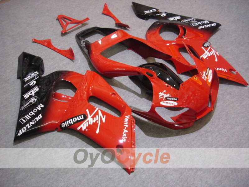 Kit de carenado por inyección para YZF-R6 98-02 - Rojo, Negro - DUNLOP #OYO87900983 Imagen principal del producto
