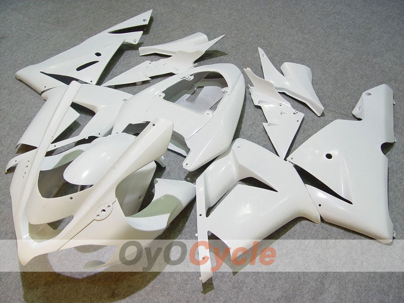 Kit de carenado por inyección para NINJA ZX-10R 04-05 - Blanco, Negro - Estilo de fábrica #OYO87901514 Imagen principal del producto