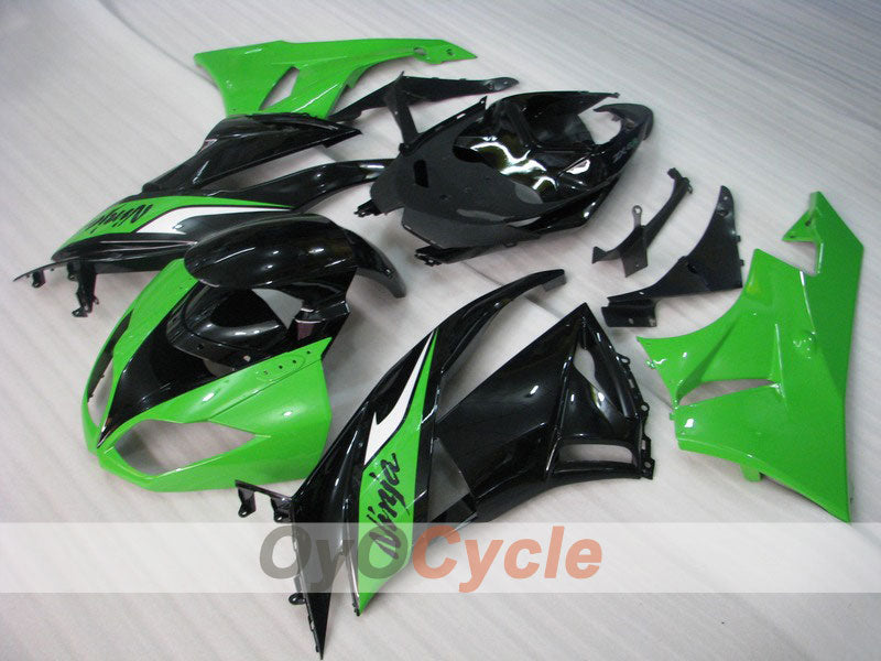 Kit de carenado por inyección para NINJA ZX-6R 09-12 - Verde, Negro - Estilo de fábrica #OYO87901984 Imagen principal del producto