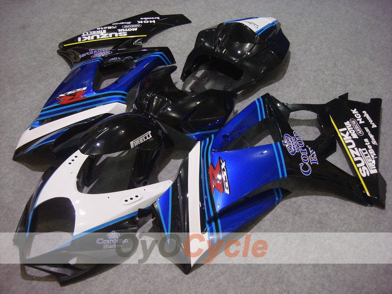 Carenado inyectado para GSX R1000 07-08 - Azul, Negro - Corona, MOTUL #OYO87902075 Imagen principal del producto