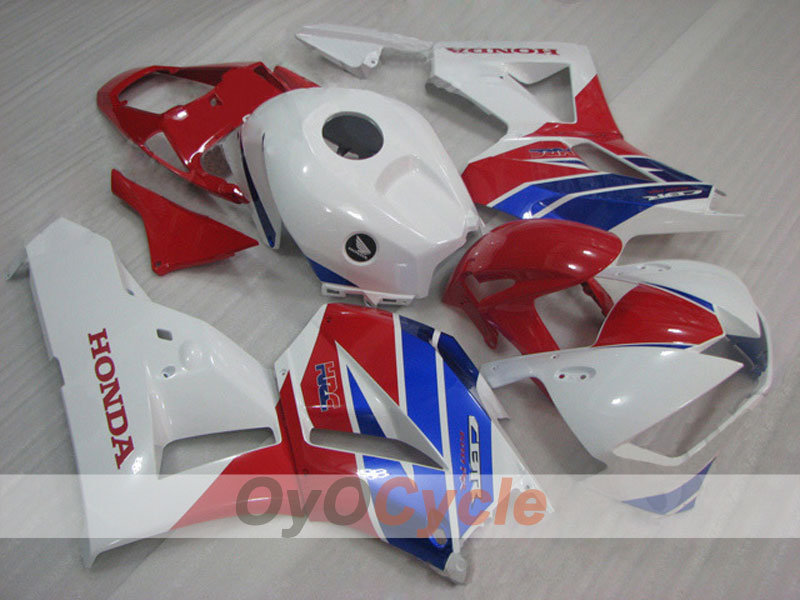Kit de carenado de inyección para CBR600RR 13-20 - Rojo, Blanco - Estilo de fábrica #OYO87903119