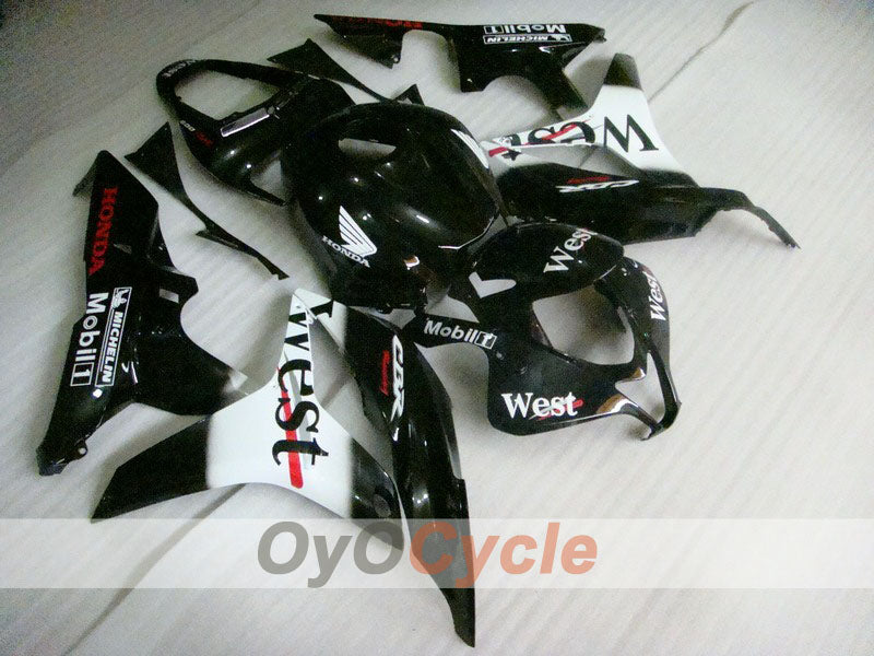 Kit de carenado de inyección para CBR600RR 07-08 - Blanco, Negro - West #OYO87900441 Imagen principal del producto