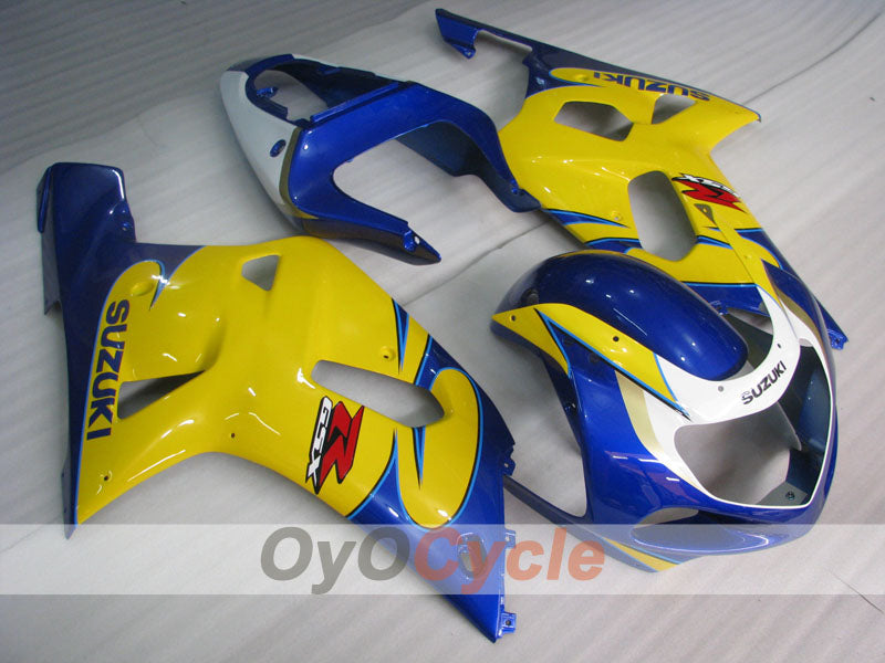 Kit de carenado por inyección para GSX R750 00-03 - Amarillo, Azul - Estilo de fábrica #OYO87905147 Imagen principal del producto