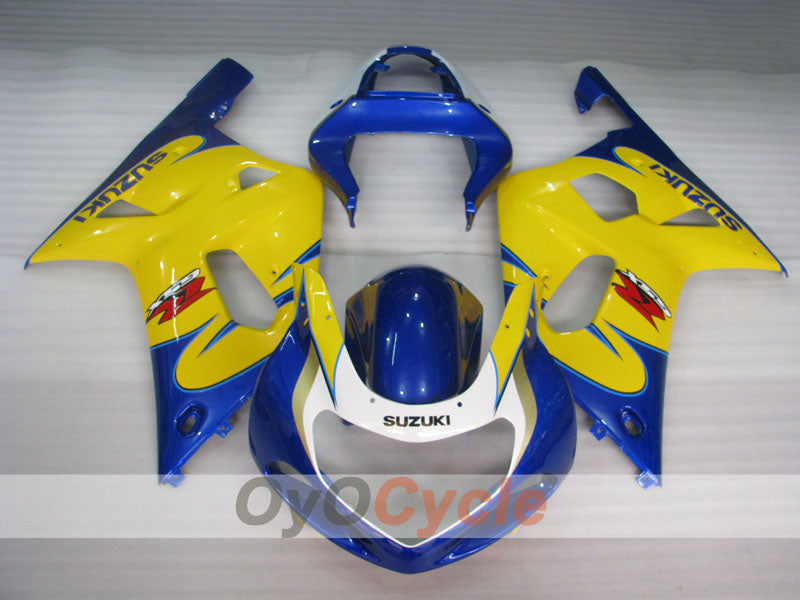 Kit de carenado por inyección para GSX R750 00-03 - Amarillo, Azul - Estilo de fábrica #OYO87905147 Imagen secundaria del producto