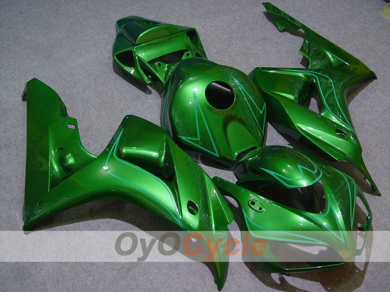 Kit de carenado de inyección para CBR1000RR 06-07 - Verde - Estilo de fábrica #OYO87900632 Imagen principal del producto