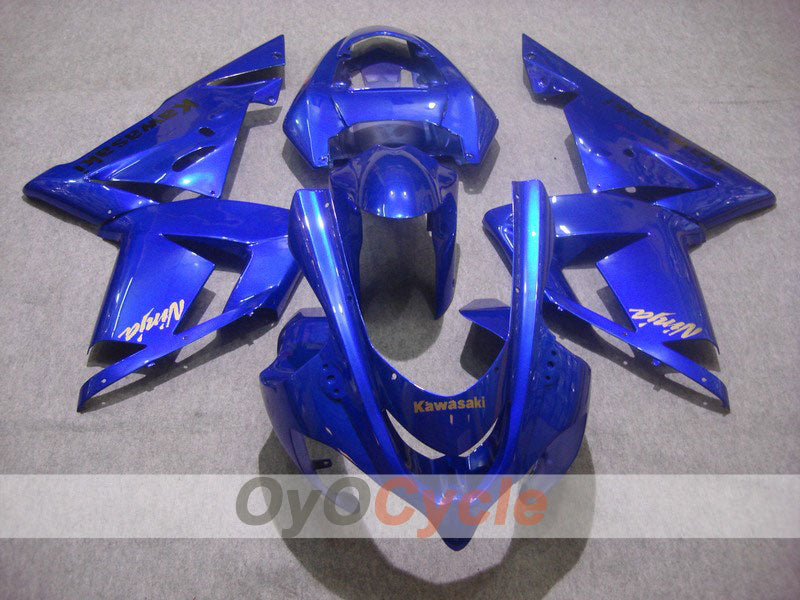 Kit de carenado de inyección para NINJA ZX-10R 04-05 - Azul - Estilo de fábrica #OYO87901524 Imagen principal del producto