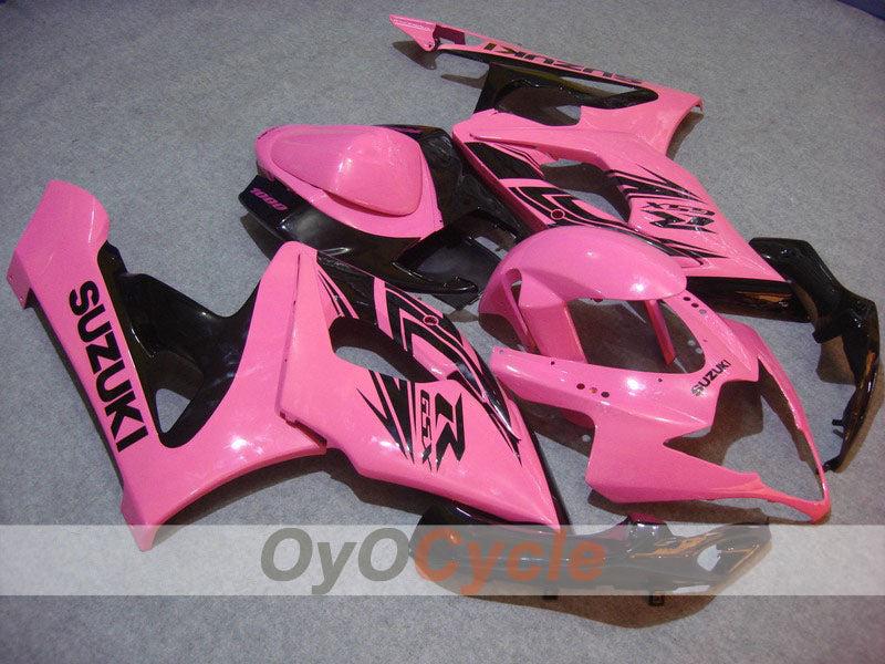 Carenado de inyección para GSX R1000 05-06 - Negro, Rosa - Estilo de fábrica #OYO87902017 Imagen principal del producto