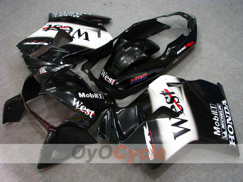 Kit de carenado para VFR800 98-01 - Blanco, Negro - MICHELIN, Oeste #OYO87902944 Imagen principal del producto