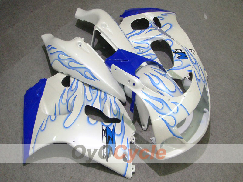 Kit de carenado para Suzuki GSXR600 97-00 - Azul, Blanco - Llama #OYO87902979 Imagen principal del producto