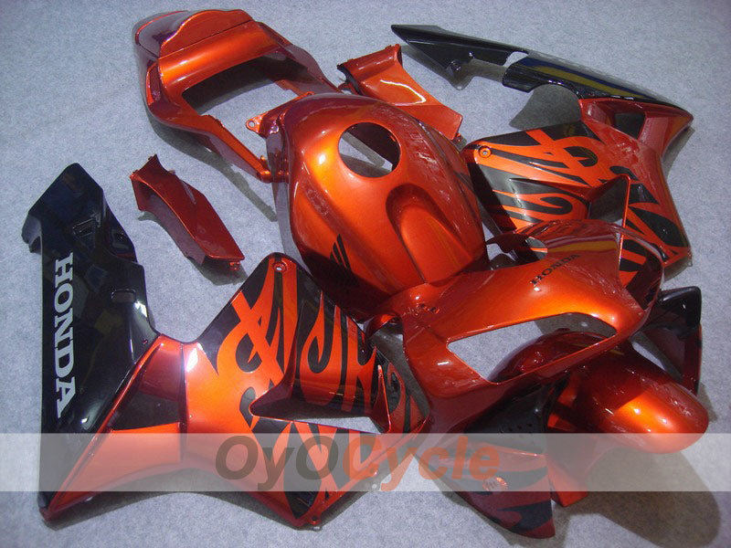 Carenado de inyección para CBR600RR 03-04 - Naranja, Negro - Estilo de fábrica #OYO87902571 Imagen principal del producto
