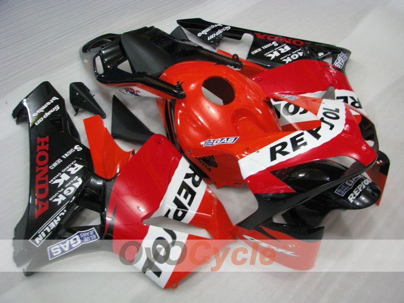 Kit de carenado por inyección para CBR600RR 03-04 - Rojo, Negro - Repsol #OYO87902589