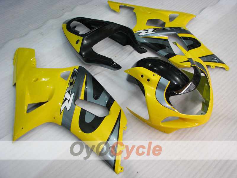 Carenado de inyección para GSX R750 00-03 - Amarillo, Negro - Estilo de fábrica #OYO87905148 Imagen secundaria del producto