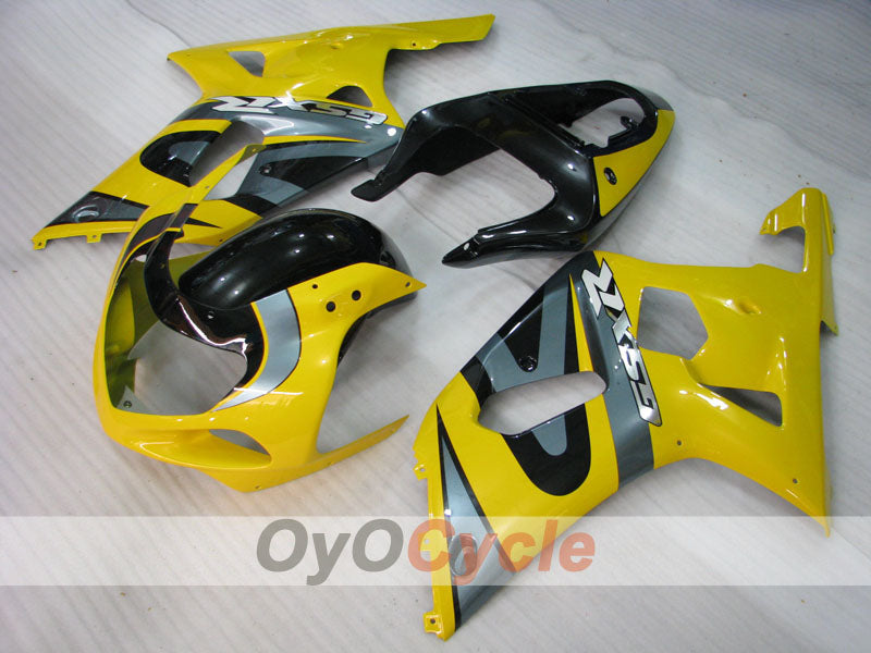 Carenado de inyección para GSX R750 00-03 - Amarillo, Negro - Estilo de fábrica #OYO87905148 Imagen principal del producto