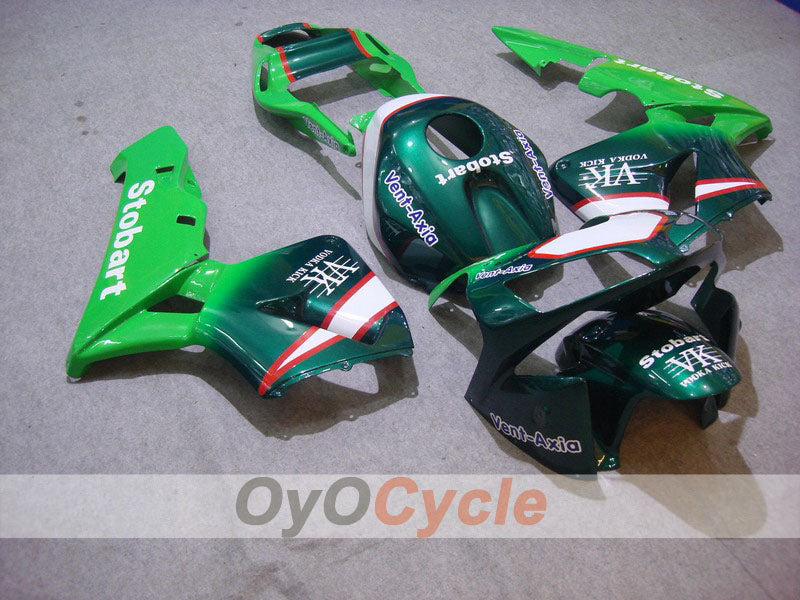 Kit de carenado por inyección para CBR600RR 03-04 - Verde - Stobart #OYO87902562 Imagen principal del producto