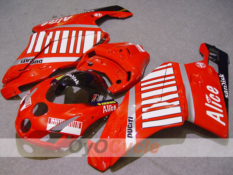 Carenado de inyección para Ducati 999 05-06 - Rojo, Negro - Alice #OYO87902366 Imagen principal del producto