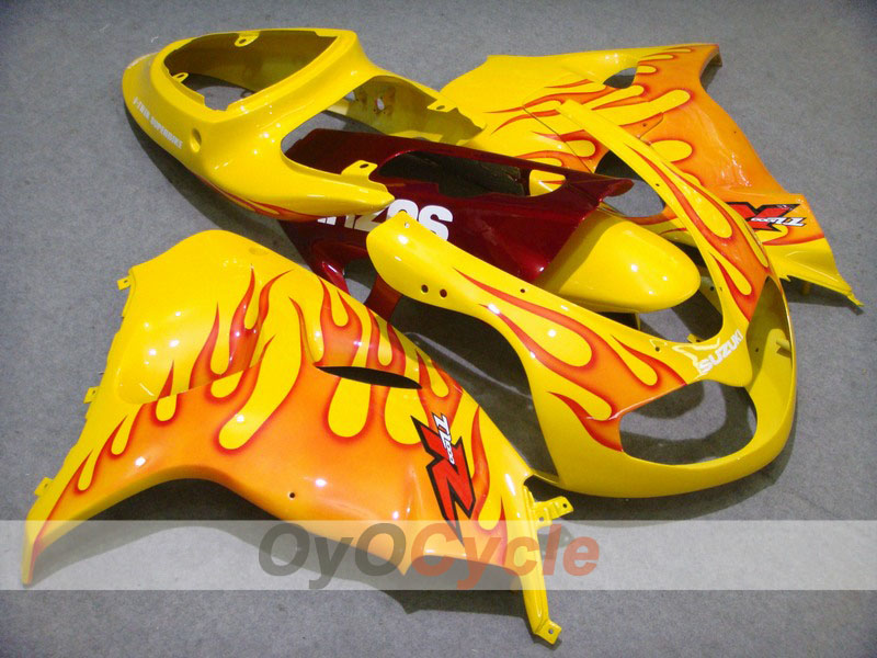 Kit de carenado de inyección para TL1000R 98-03 - Rojo, Amarillo - Llama #OYO87903279 Imagen principal del producto