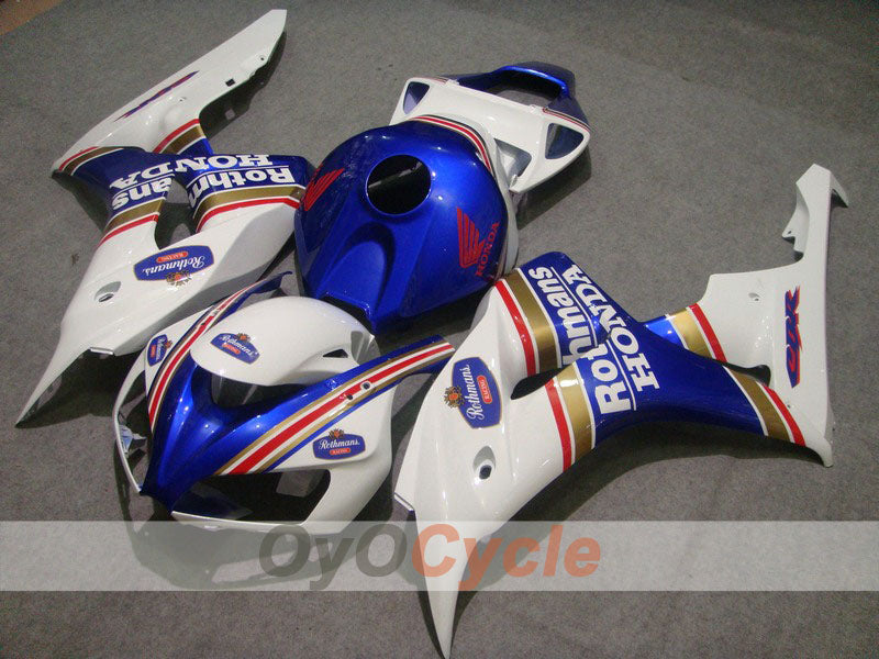 Carenado inyectado para CBR1000RR 06-07 - Azul, Blanco - Rothmans #OYO87900648 Imagen principal del producto