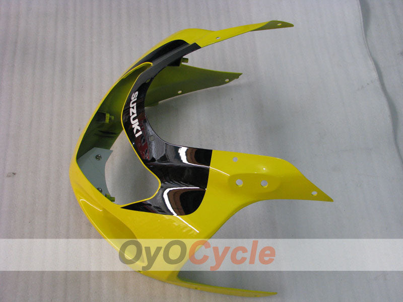 Carenado de inyección para GSX R600 01-03 - Amarillo, Plata - Estilo de fábrica #OYO87901077