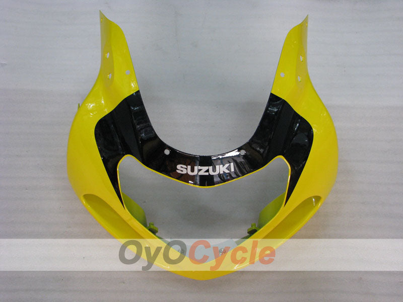 Carenado de inyección para GSX R600 01-03 - Amarillo, Plata - Estilo de fábrica #OYO87901077