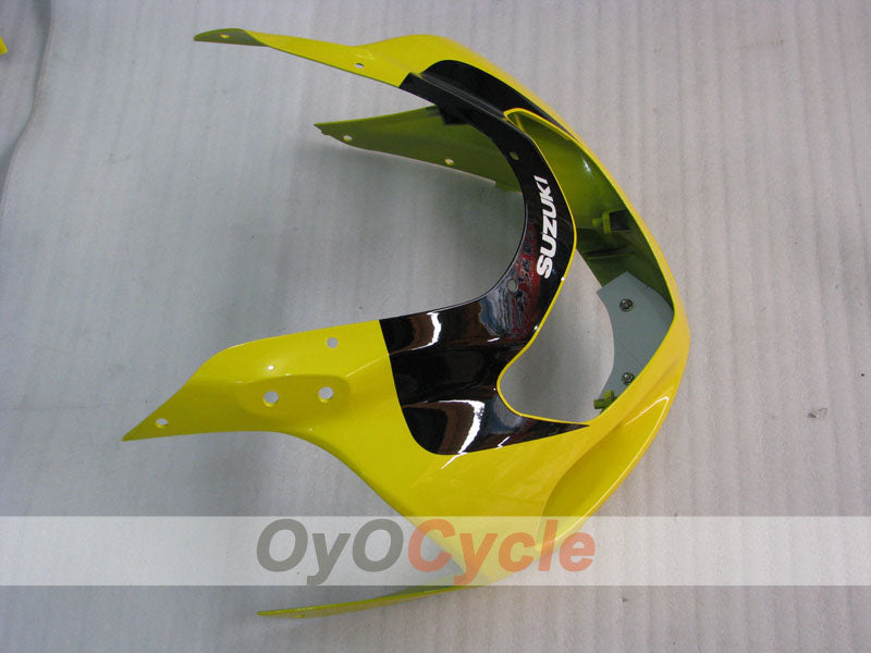 Carenado de inyección para GSX R600 01-03 - Amarillo, Plata - Estilo de fábrica #OYO87901077