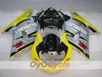 Carenado de inyección para GSX R600 01-03 - Amarillo, Plata - Estilo de fábrica #OYO87901077