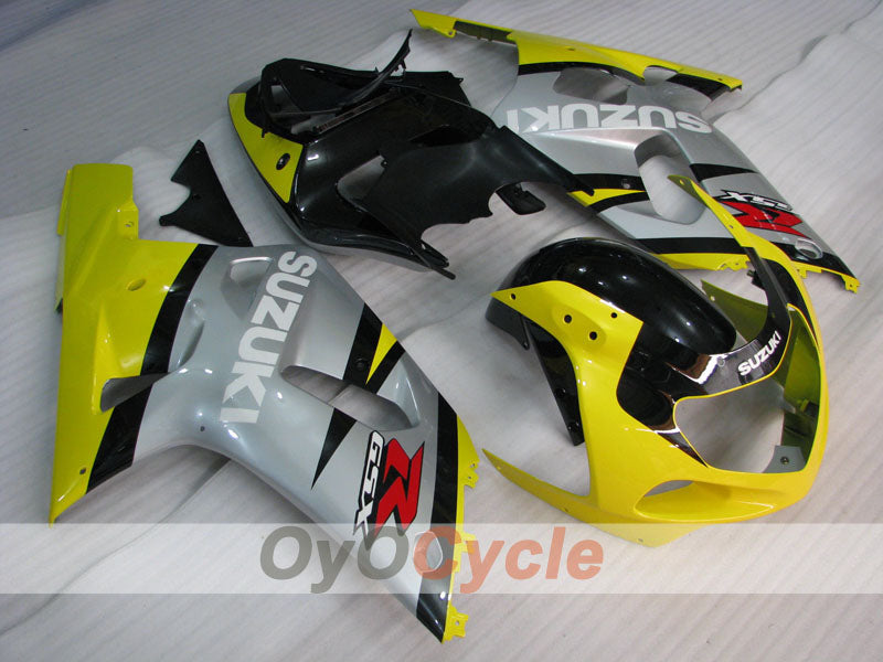 Carenado de inyección para GSX R750 00-03 - Amarillo, Negro - Estilo de fábrica #OYO87901076 Imagen principal del producto
