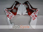 Kit de carenado por inyección para GSX R1000 00-02 - Rojo, Blanco - MOTUL #OYO87905191