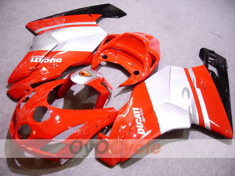 Kit de carenado por inyección para Ducati 999 03-04 - Naranja, Plata - Estilo de fábrica #OYO87902359 Imagen principal del producto