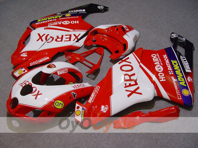 Kit de carenado por inyección para Ducati 999 05-06 - Rojo, Blanco - Xerox #OYO87902385 Imagen principal del producto