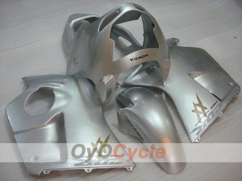 Kit de carenado por inyección para CBR1100XX 96-07 - Plata - Estilo de fábrica #OYO87902809 Imagen principal del producto