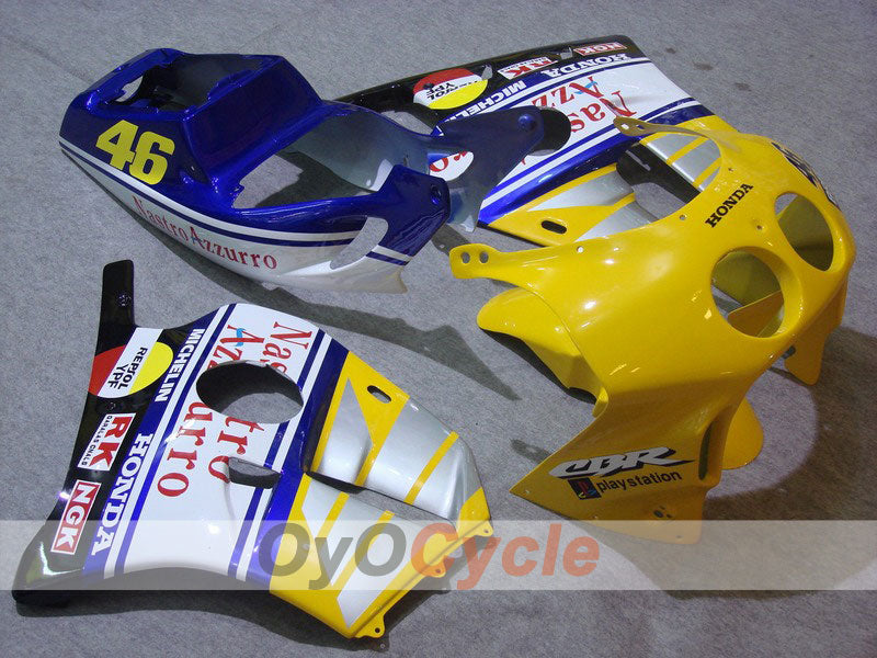 Kit de carenado de inyección para CBR250RR 90-94 - Amarillo, Azul - Nastro Azzurro #OYO87902960 Imagen principal del producto