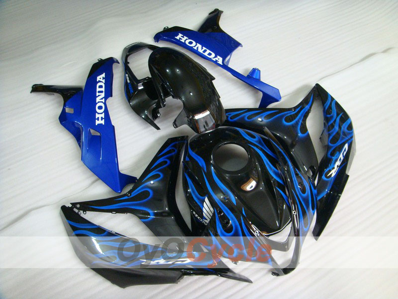 Kit de carenado por inyección para CBR600RR 07-08 - Azul, Negro - Llama #OYO87900360 Imagen principal del producto