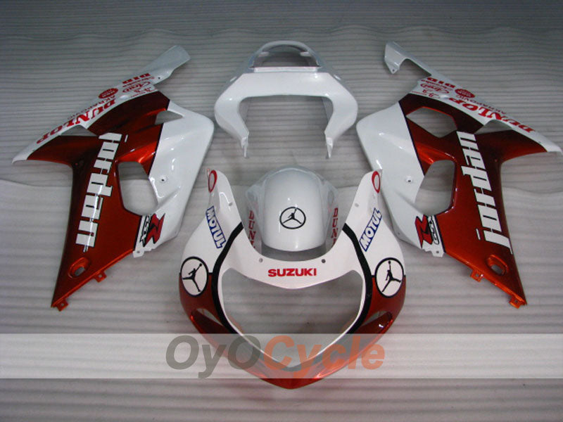 Kit de carenado por inyección para GSX R600 01-03 - Rojo, Blanco - MOTUL #OYO87905090 Imagen secundaria del producto
