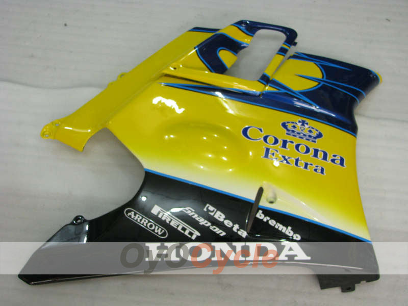 Kit de carenado para Honda CBR600 F2 91-94 - Amarillo, Azul - Corona #OYO87903050