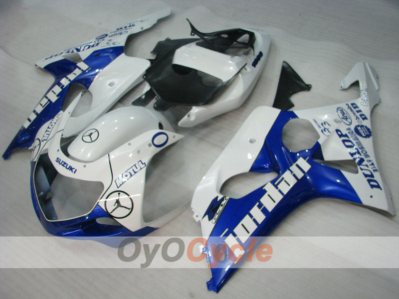 Kit de carenado de inyección para GSX R750 00-03 - Azul, Blanco - Jordan #OYO87905172 Imagen secundaria del producto
