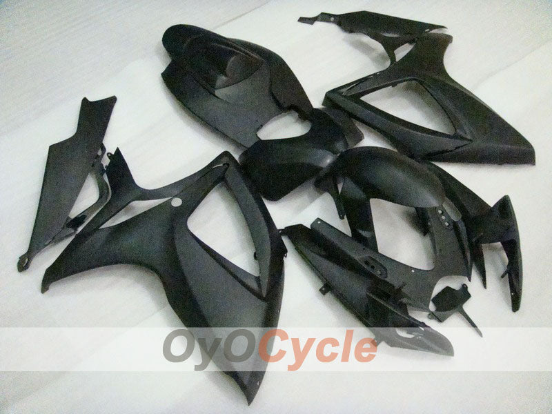 Kit de carenado por inyección para GSX R750 06-07 - Negro mate - Estilo de fábrica #OYO87901282