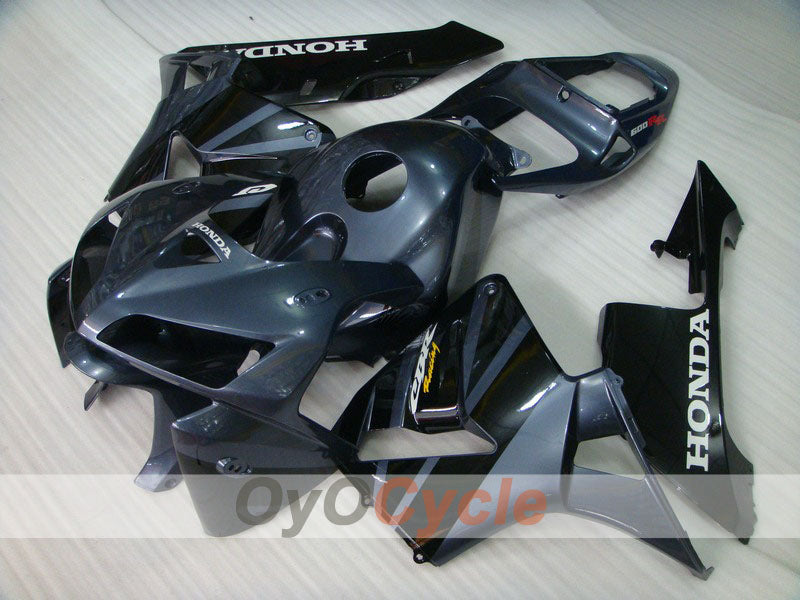 Kit de carenado de inyección para CBR600RR 05-06 - Negro - Estilo de fábrica #OYO87900295 Imagen principal del producto