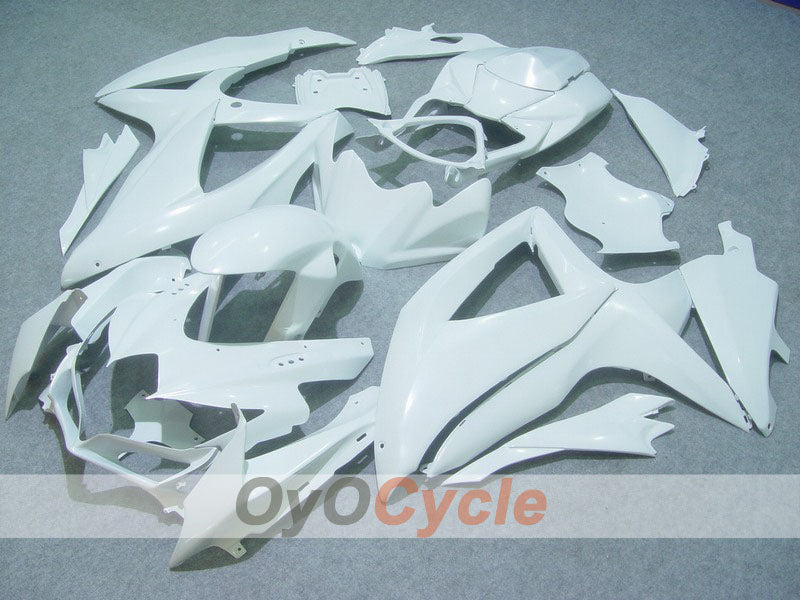 Kit de carenado por inyección para GSX R600 08-10 - Blanco - Estilo de fábrica #OYO87901620 Imagen principal del producto