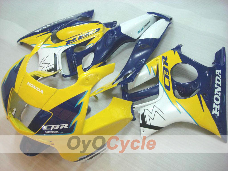 Kit de carenado por inyección para CBR600F3 97-98 - Amarillo, Azul - Estilo de fábrica #OYO87900095 Imagen principal del producto