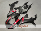 Kit de carenado por inyección para YZF-R1 15-19 - Rojo, Negro, Mate - Estilo de fábrica #OYO87914654
