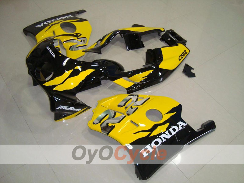 Kit de carenado por inyección para CBR250RR 90-94 - Amarillo, Negro - Fireblade #OYO87902943 Imagen principal del producto