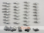 Tornillos de carenado para Suzuki GSX R600 01-03 - Plata #OYO87903364