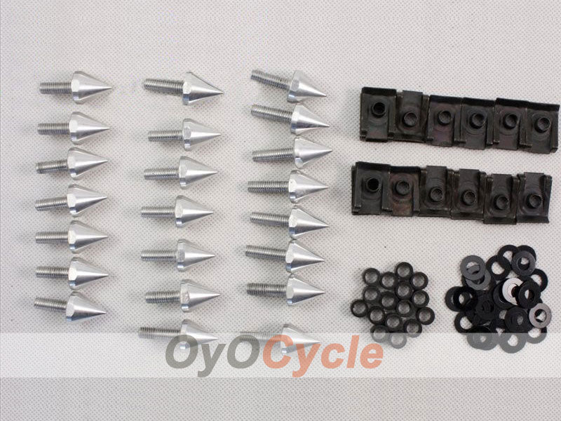 Tornillos para carenado para Yamaha YZF-R1 00-01 - Plateado #OYO87903377