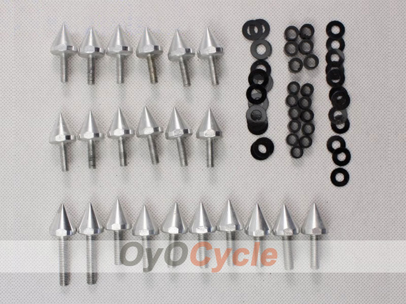 Tornillos de carenado para Kawasaki Ninja ZX6R 636 03-06 - Plateado #OYO87903358 Imagen secundaria del producto