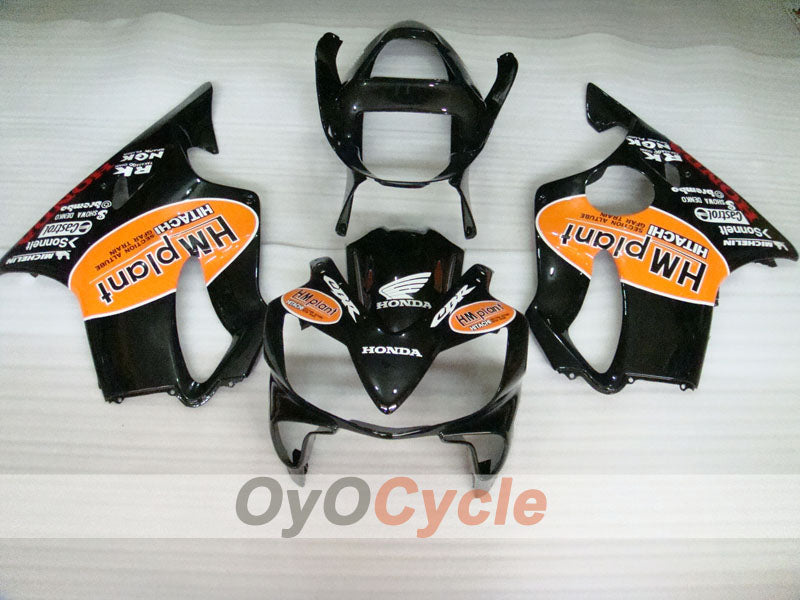Kit de carenado por inyección para CBR600F4i 01-03 - Naranja, Negro - HM Plant #OYO87900158 Imagen secundaria del producto